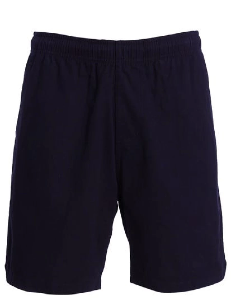 "Iconic Soul Men's Navy Drill Work Shorts - Durable & Stylish Casual Wear"