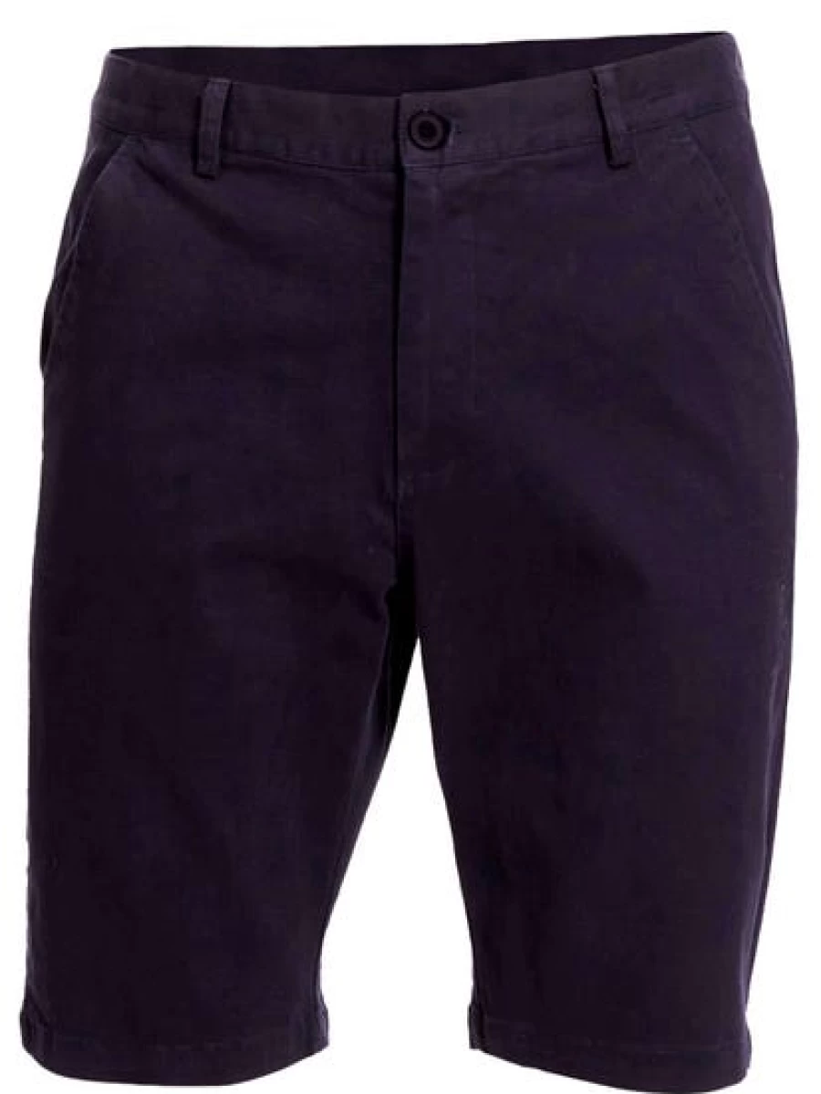 Iconic Soul Men's Navy Chino Shorts | Classic Casual Summer Shorts for Men