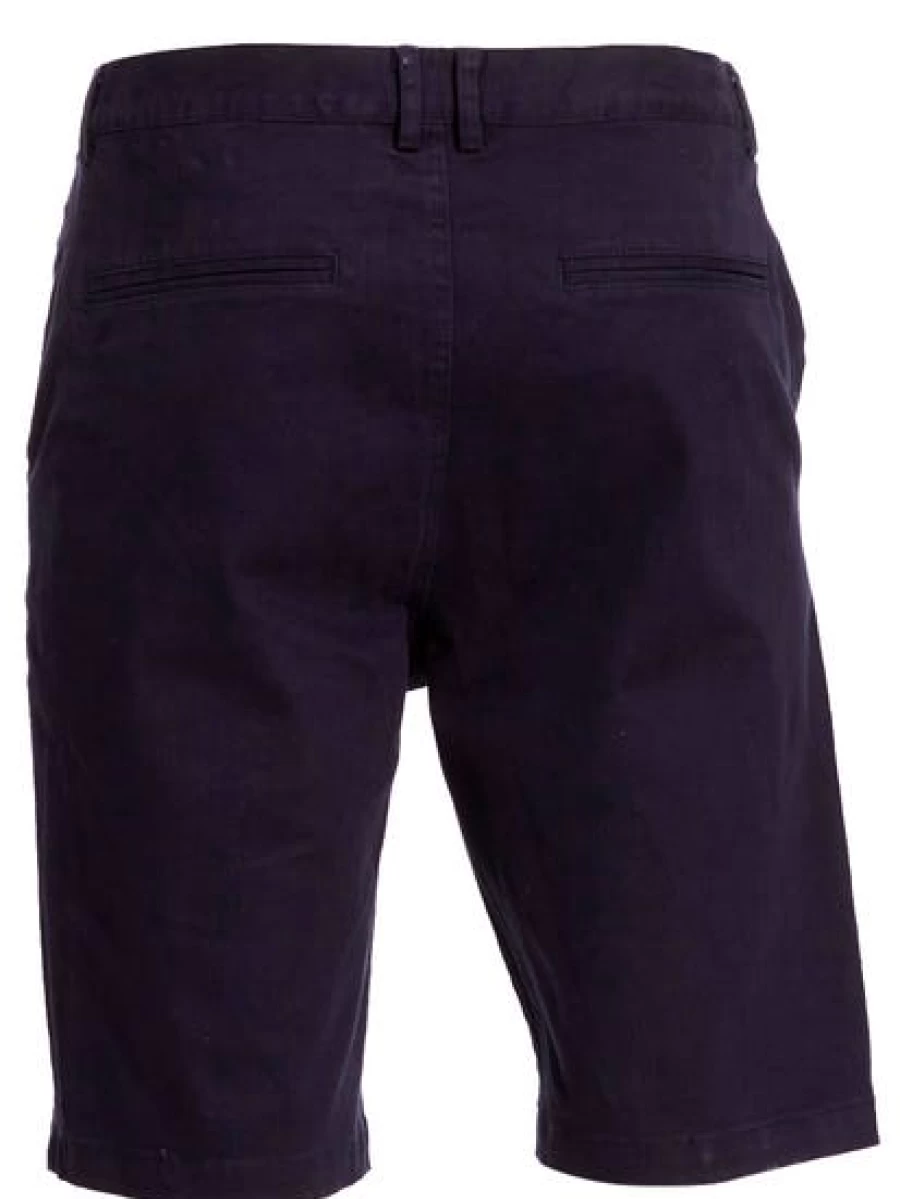 Iconic Soul Men's Navy Chino Shorts | Classic Casual Summer Shorts for Men